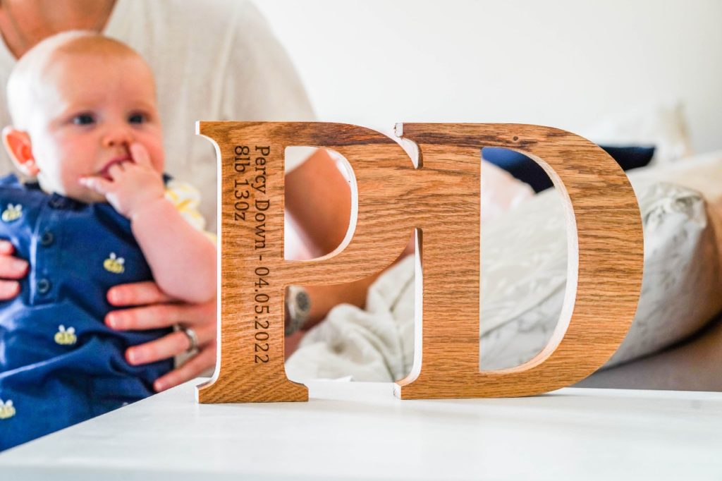 Personalised Oak Letters | Wood, Metal & Painted Directional Signs ...